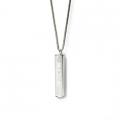 Tiffany & Co. 1837 Collection bar tag pendant