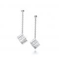 Tiffany Atlas Cube Drop Earrings