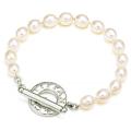 Tiffany Toggle Bracelet With Cultured Pearls