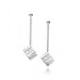 Tiffany Atlas Cube Drop Earrings
