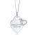 Tiffany Hearts Pendant With Round Diamonds